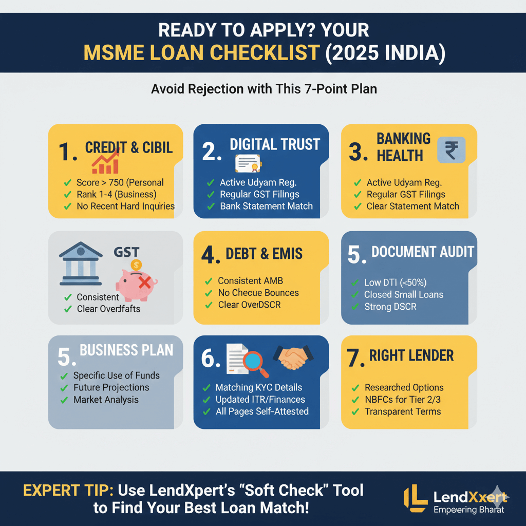 MSME कर्ज नाकारणे